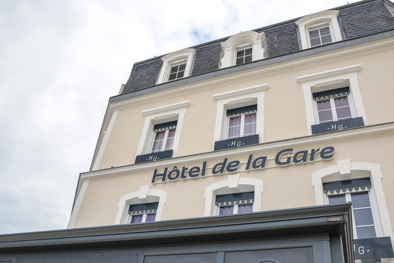 Hotel De La Gare - Restaurant Bistro Quai ラ・ロッシュ＝シュル＝ヨン エクステリア 写真